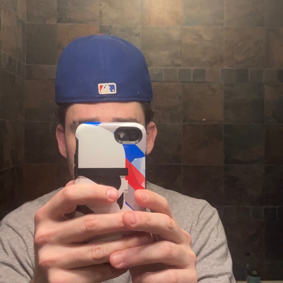 Chicago Cubs New Era hat 7 3/8 - Picture 2 of 3